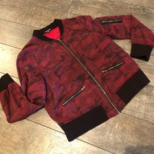 NWOT Dear John Casio Bomber Jacket